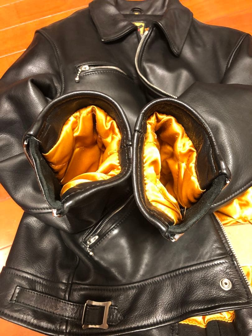 T*Z様 GOLDTOP シングルライダース　英国製　36 美品