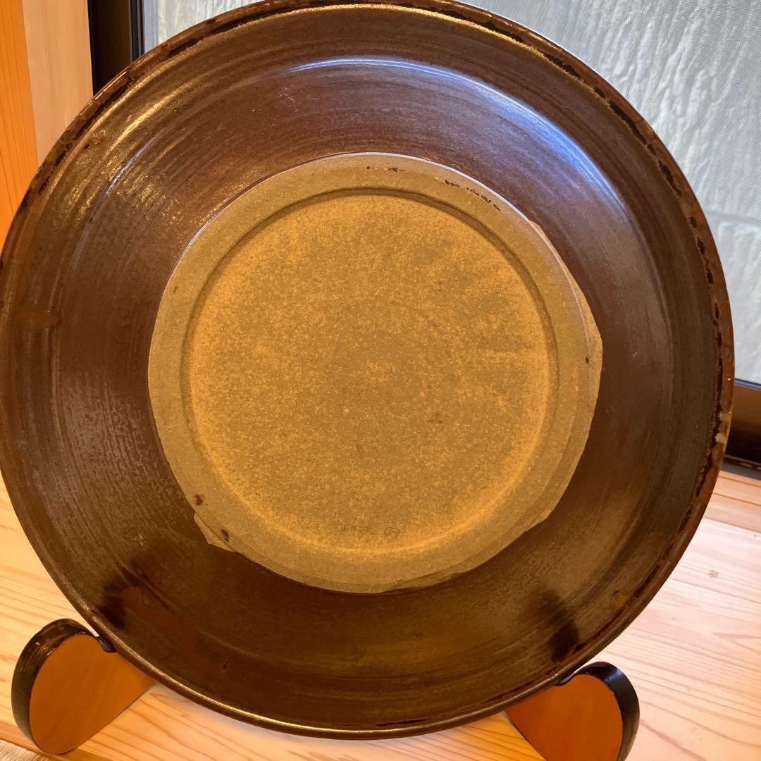 小石原焼　KOISHIWARA 陶器皿 とびかんな　大皿　アート　コレクション