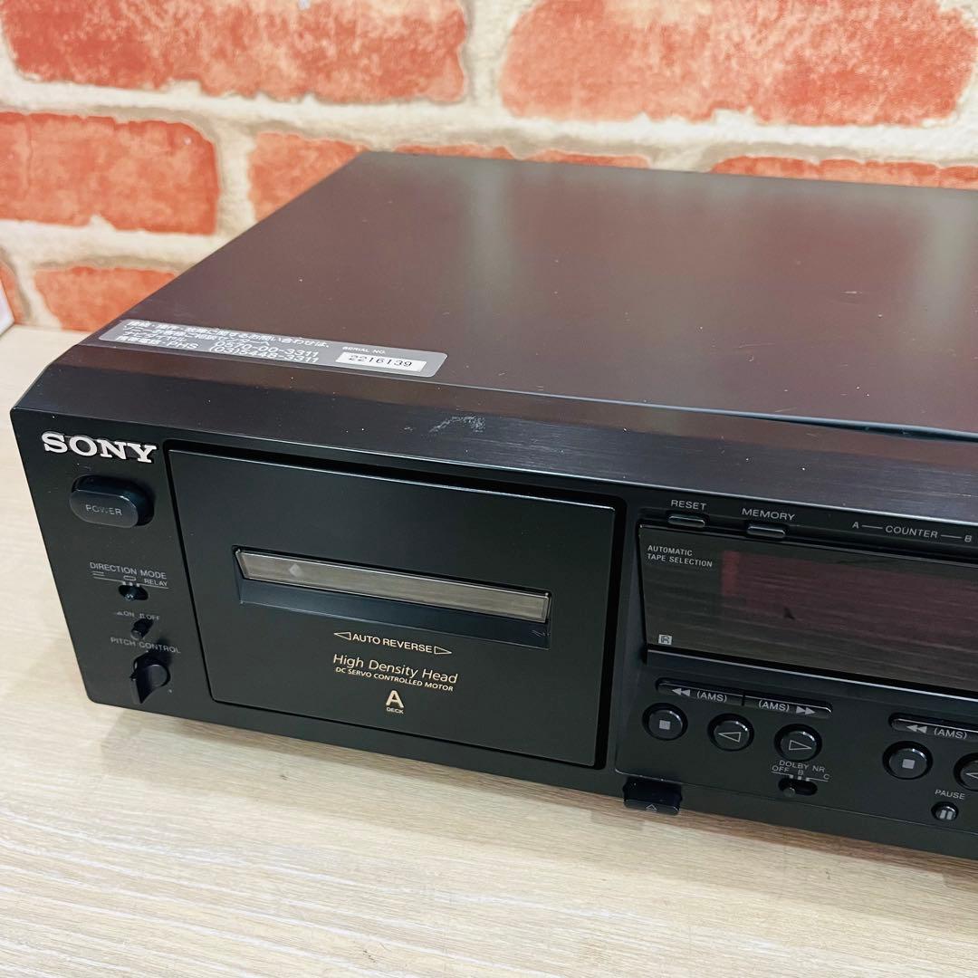 K3330 SONY オートリバースWカセットデッキ TC-WE475