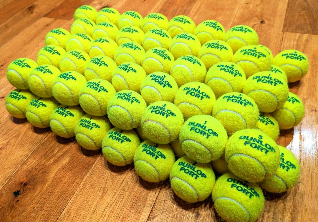 【開封直後】DUNLOP テニスボール 88個セット