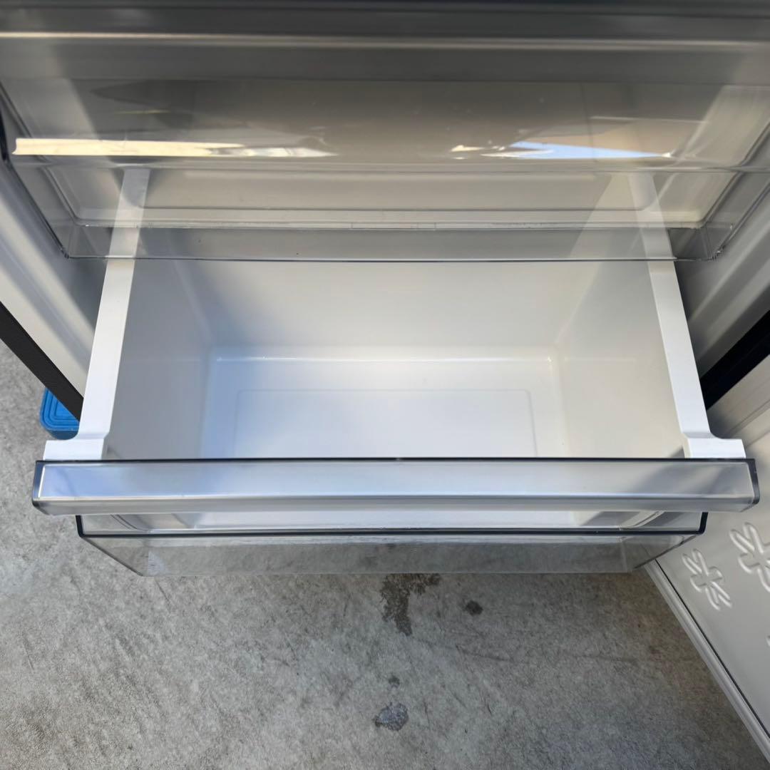 113⭐️2025.24年製美品★ハイアール冷蔵庫洗濯機　ブラック　黒　家電セット