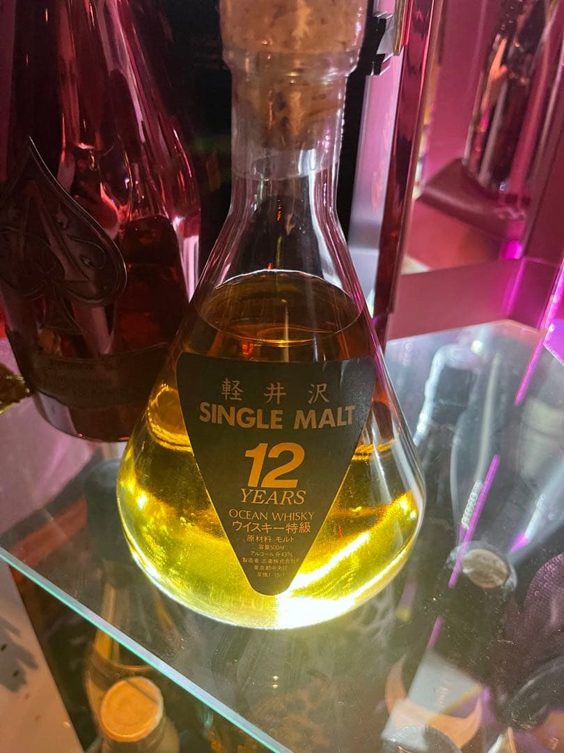 【希少】【古酒】 ウイスキー特級 新品 未開封 軽井沢 フラスコ12年