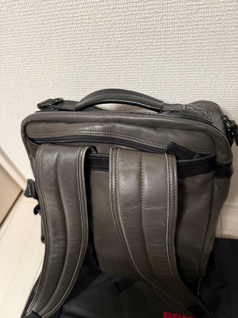 【限定品】BRIEFING／LEATHER TRINITY LINER