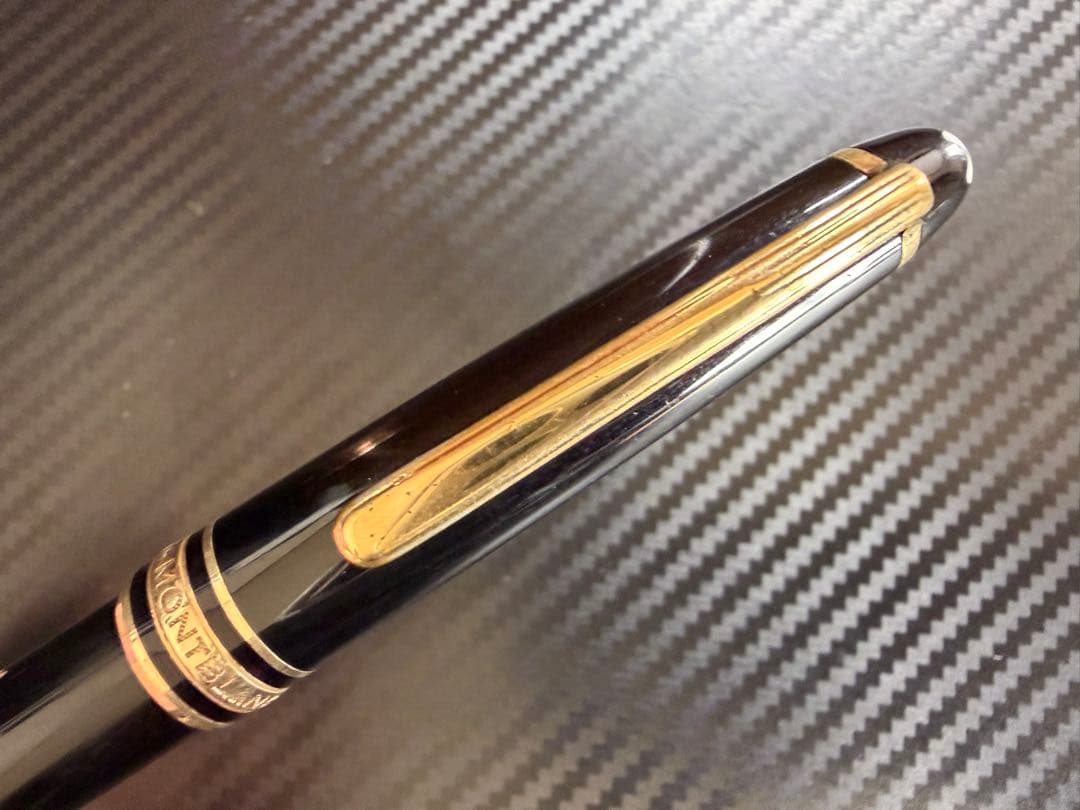 モンブラン マイスターシュテュック 144 ブラック 中白 F 細字 万年筆