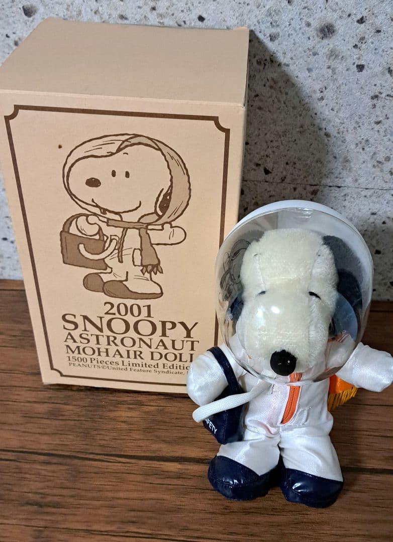 chi レア スヌーピー アストロノート モヘア ドール