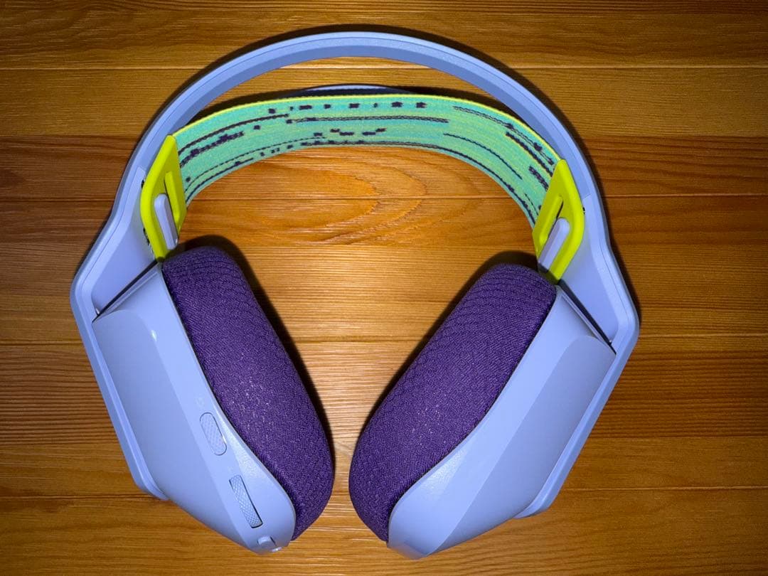 G733 ライラック 無線 ゲーミングヘッドセット Logicool 正規品