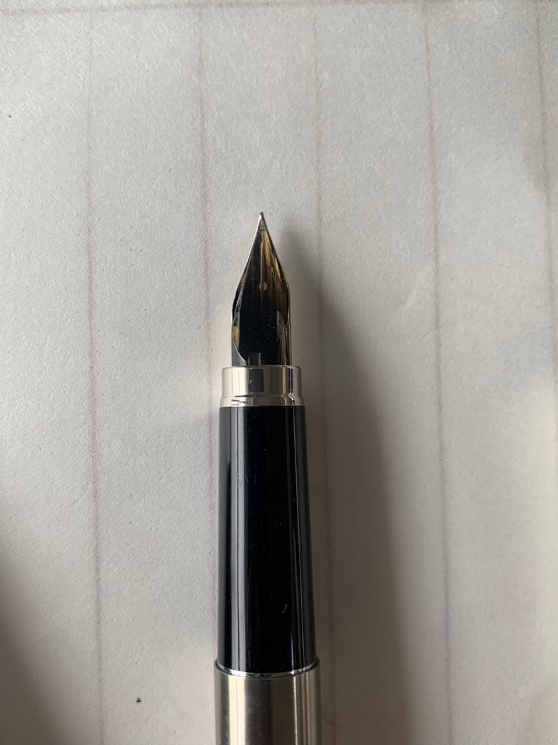 廃番 プラチナ 蝕刻 万年筆 18K 2本まとめ売り