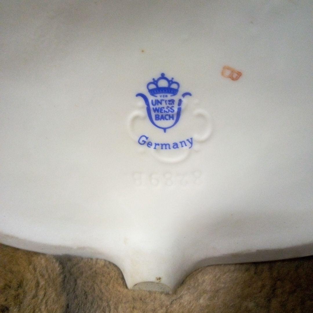 ぽっぽちゃんです。ドイツバッハ窯　陶器レース人形