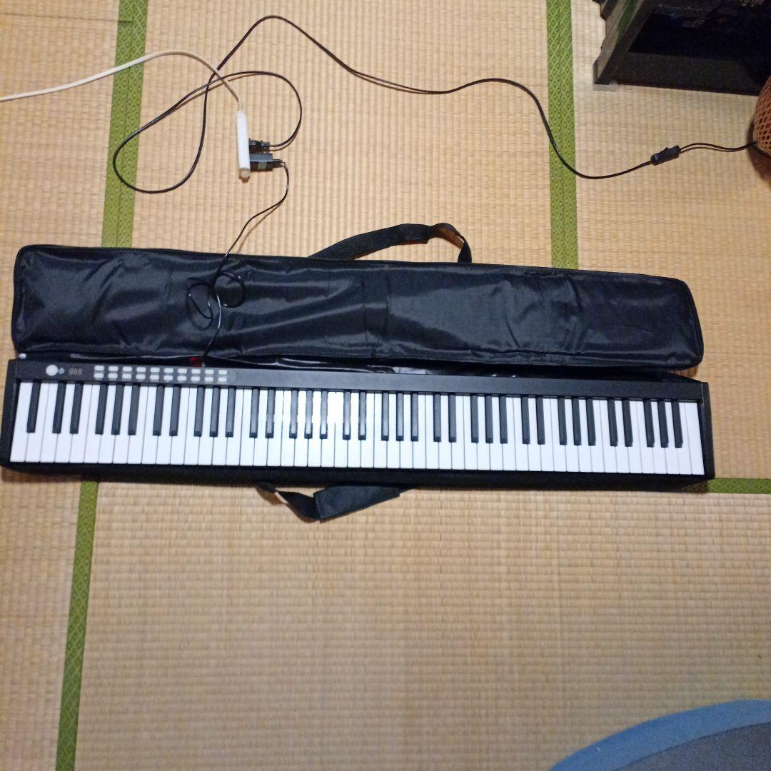 TOMOI 88鍵盤電子ピアノ ケース付き