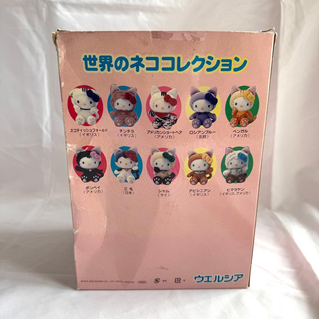 激レア　2003 世界のネココレクション ハローキティ ぬいぐるみ ベンガル
