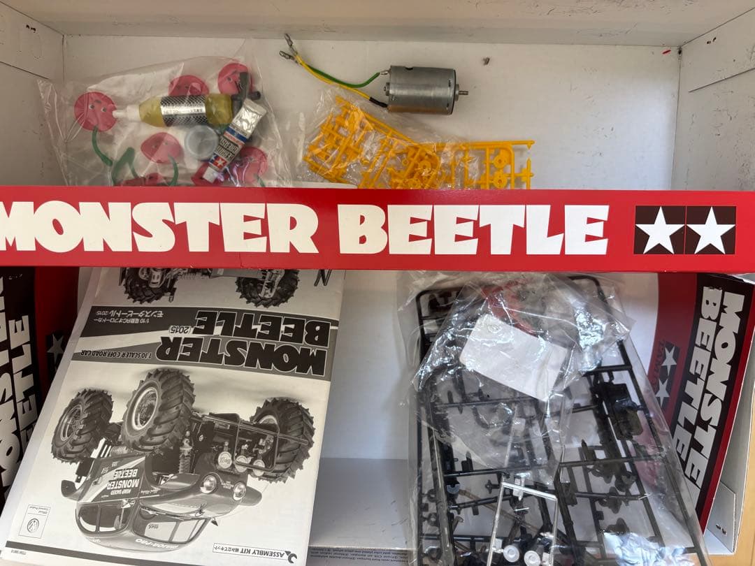 送料込み‼️タミヤ　モンスタービートル　未走行　フルベア　フルセット