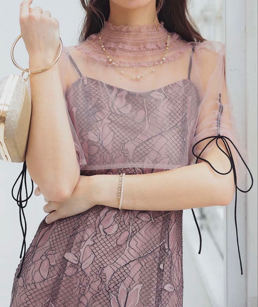 Dorry Doll ブラウスセットフラワーレースドレス