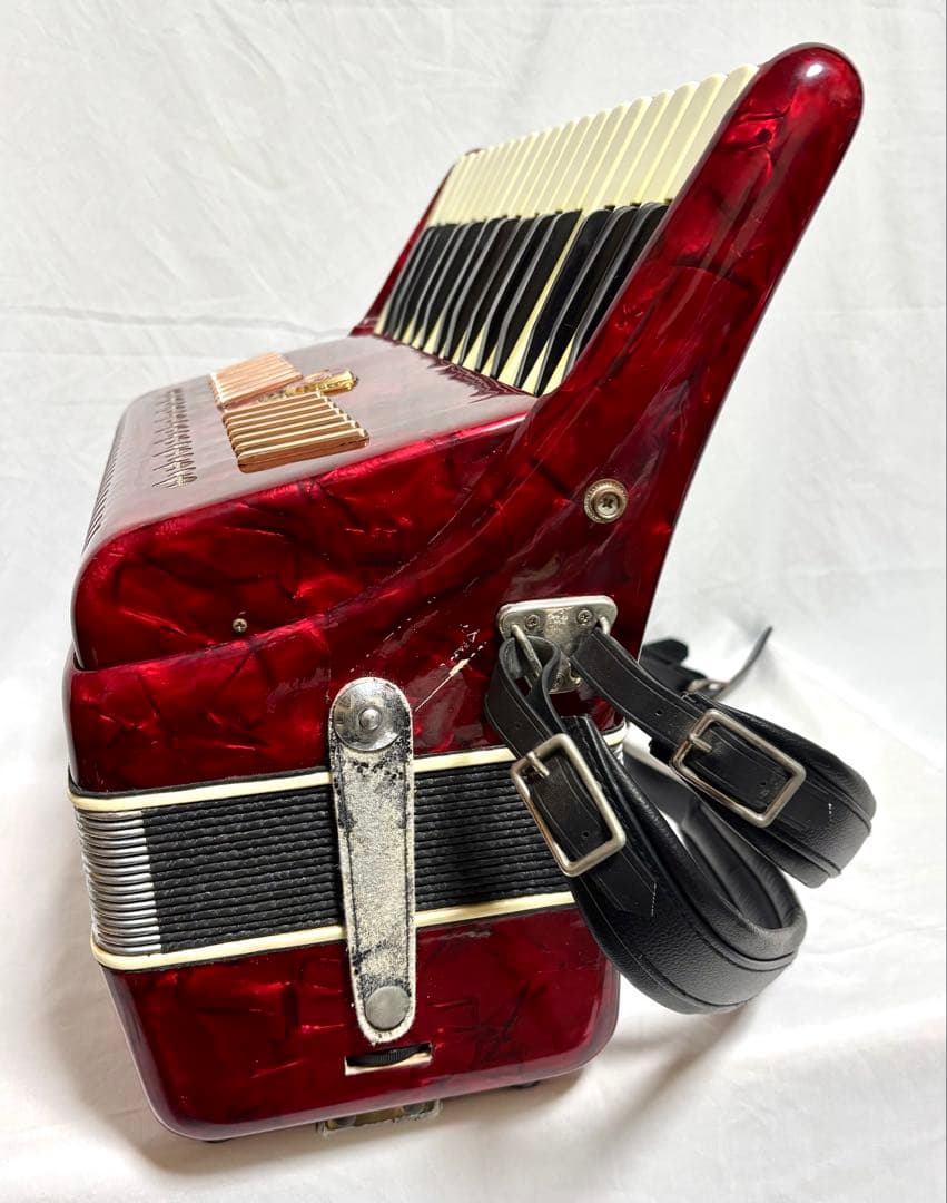 【音出し確認済】TOMBO アコーディオン B-323 BASS 32KEYS
