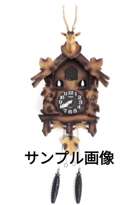 ハト時計　鳩時計　CITIZEN　シチズン　クォーツ　4MJ-3B　新品