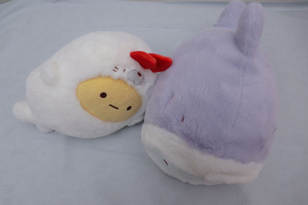 すみっコぐらし　2点セット　水族館限定　ぬいぐるみ　とかげ　えびふらいのしっぽ