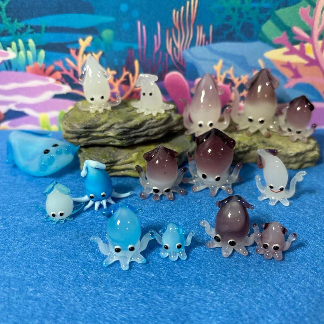 いか　ガラス細工