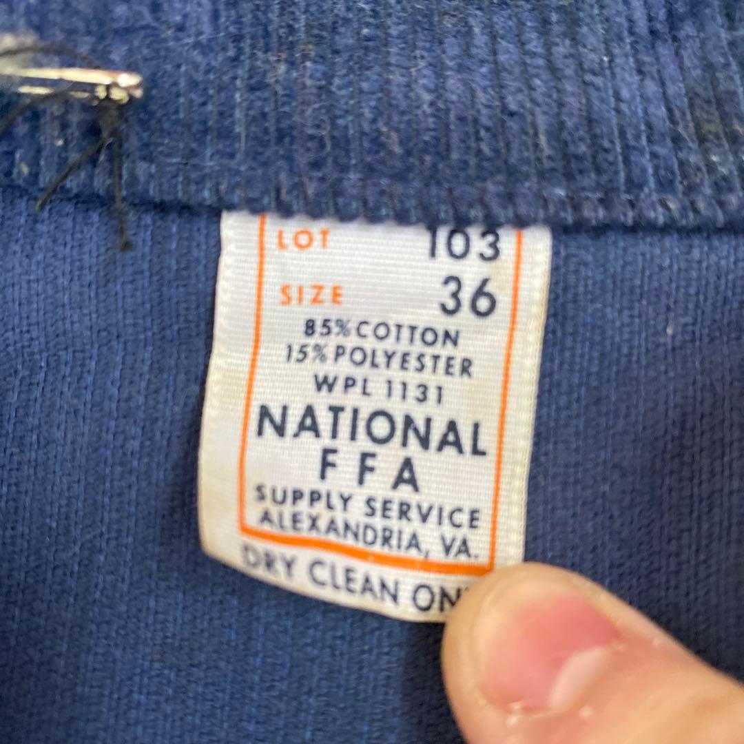 80s FFAジャケットファーマーズジャケット ミズーリ州 S 36 短丈