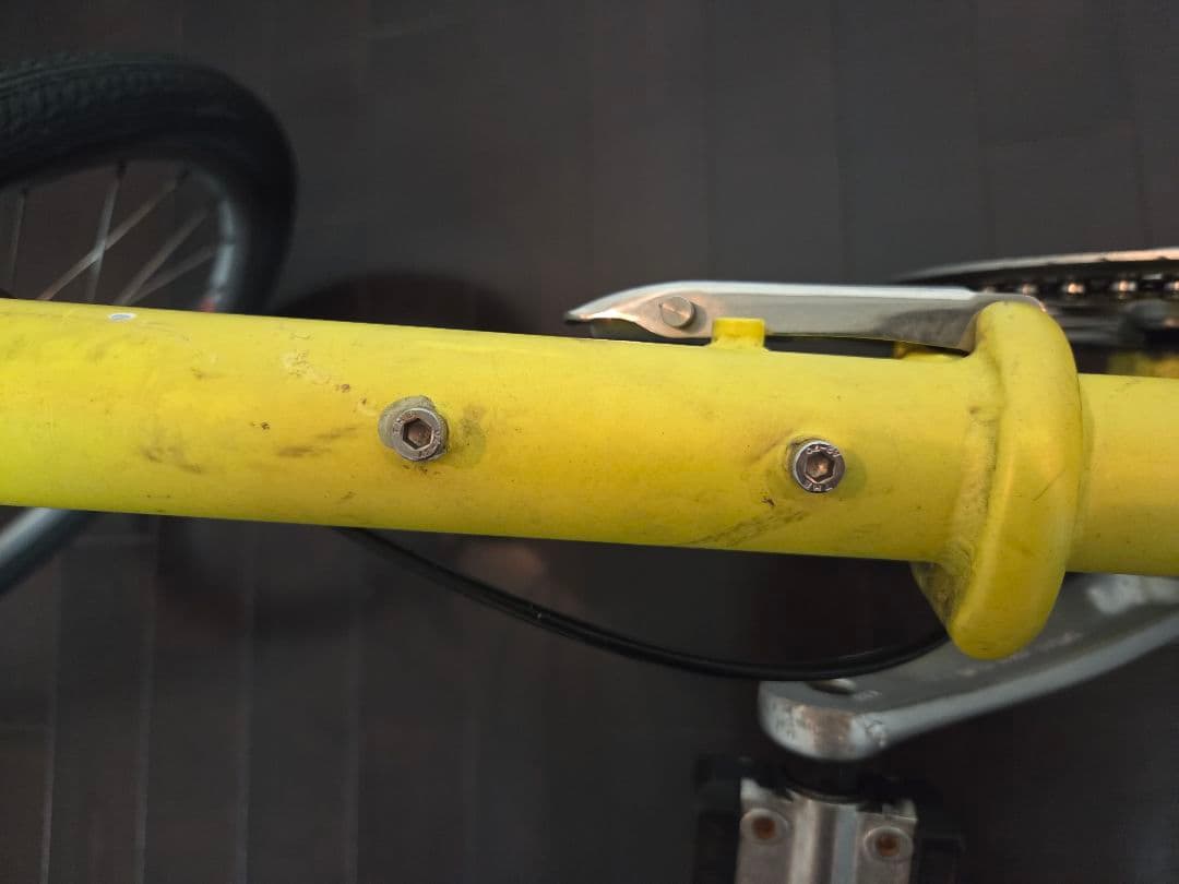 Boardwalk D8 折りたたみ自転車 イエロー