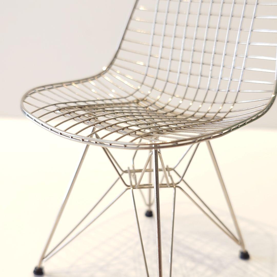 VITRAミニチュアコレクション★イームズワイヤーチェアDKR★1/6サイズ★