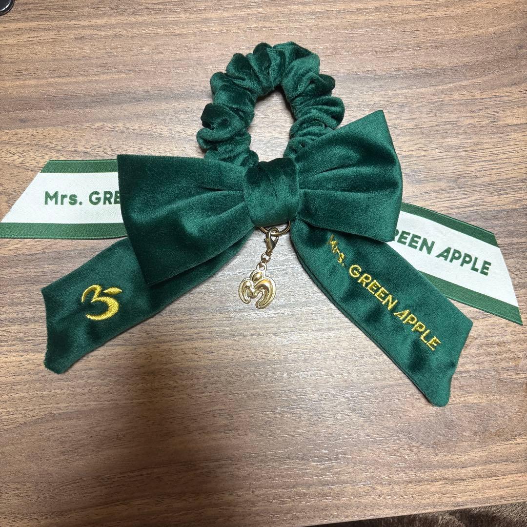 Mrs. GREEN APPLE ペンライトスティックリボン　緑