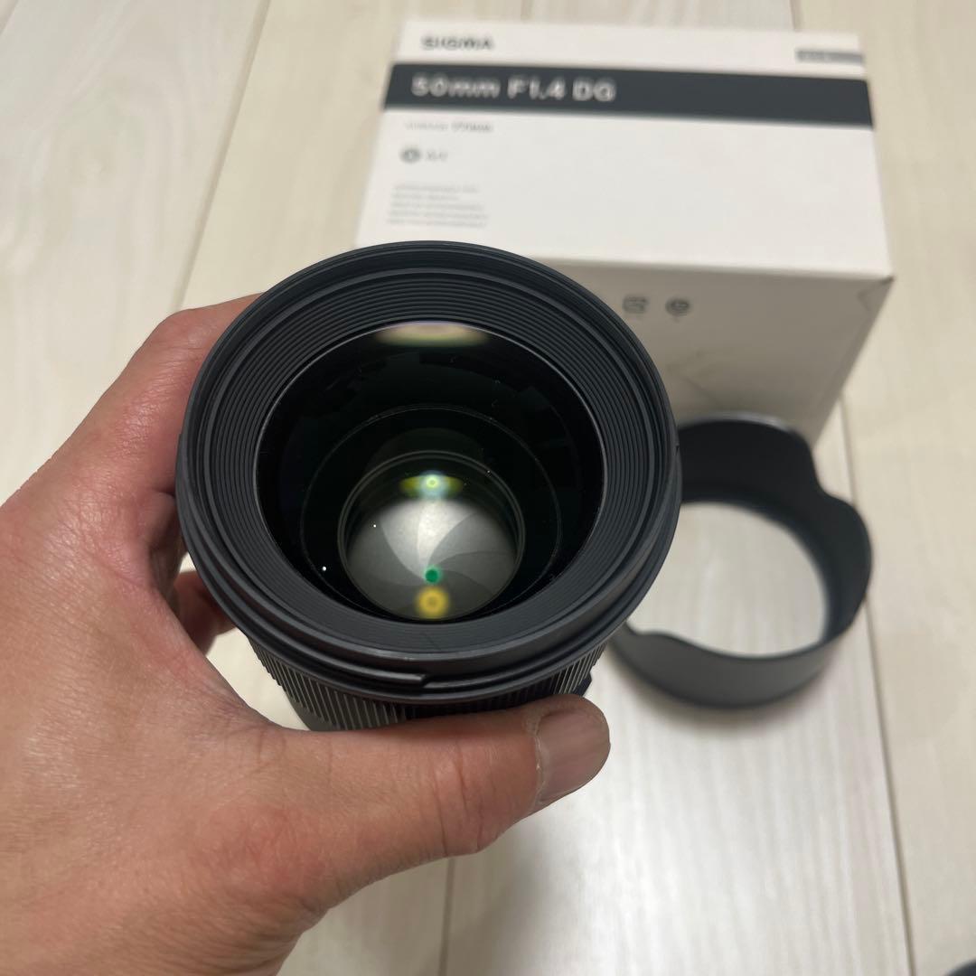 SIGMA 50mm F1.4 DG レンズ