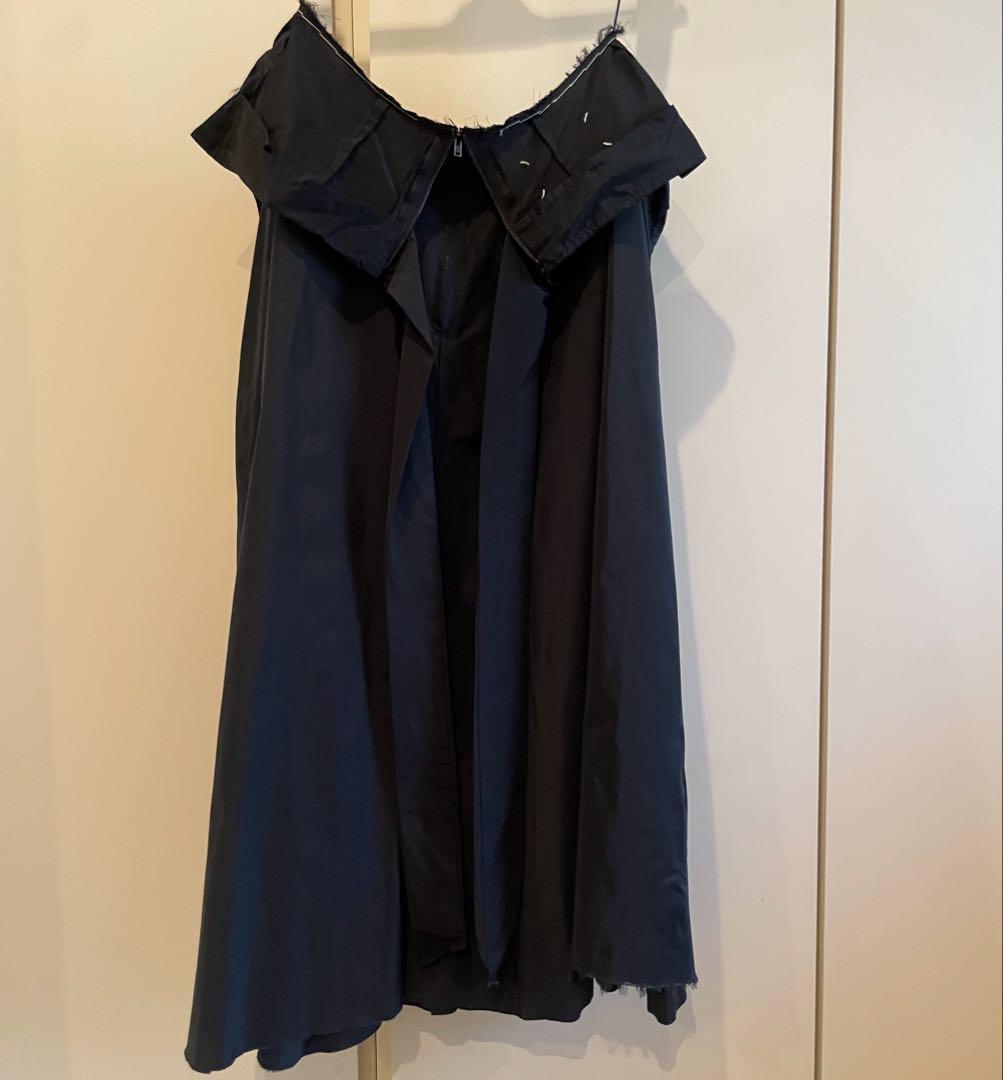 Maison Margiela メゾン マルジェラ タフタ ミディ スカート