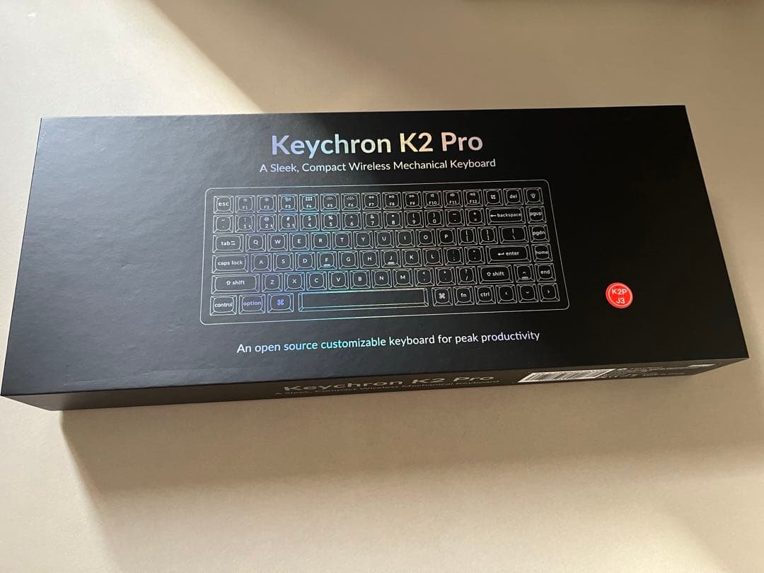 Keychron K2 Pro 茶軸 US配列 RGBバックライト