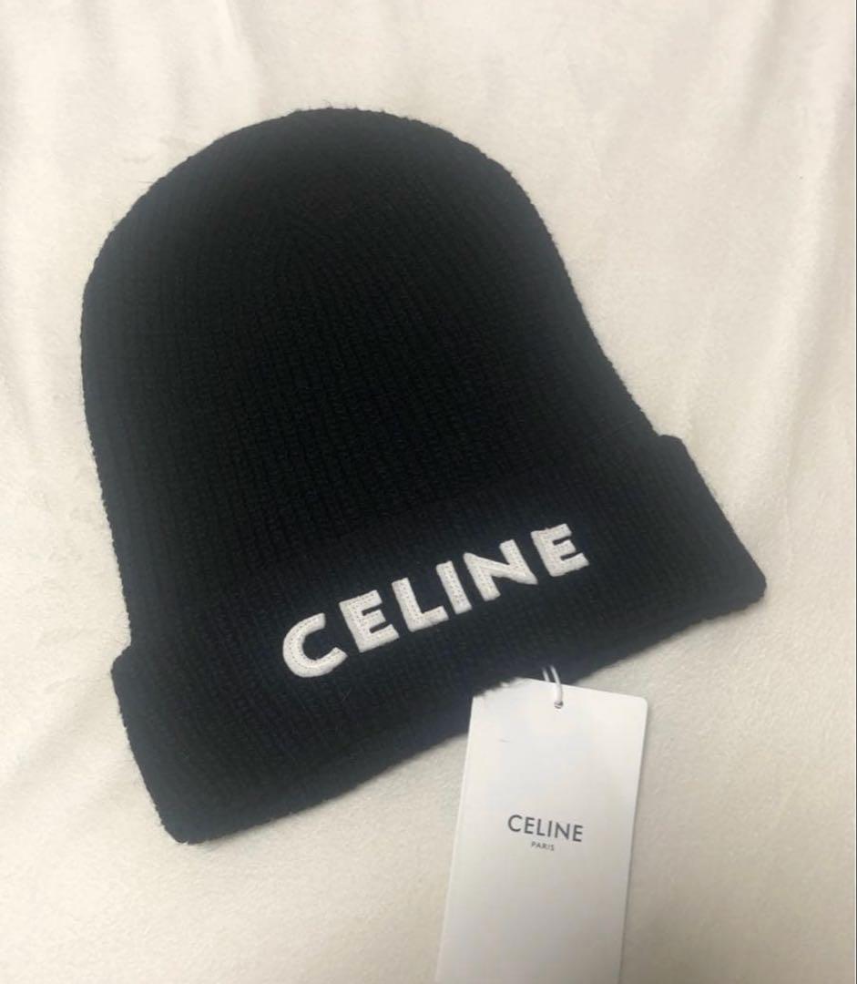 CELINE ニット帽　【美品】　即日発送