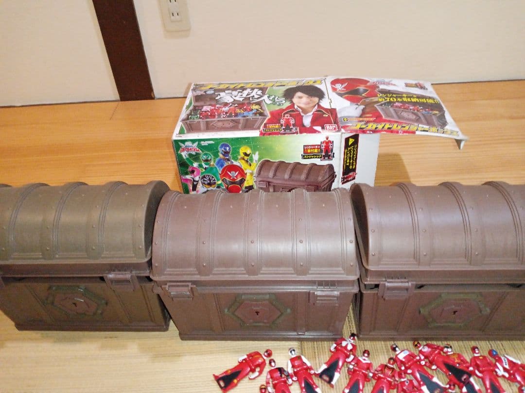 ゴーカイジャー　レンジャーキー大量　トレジャーボックス