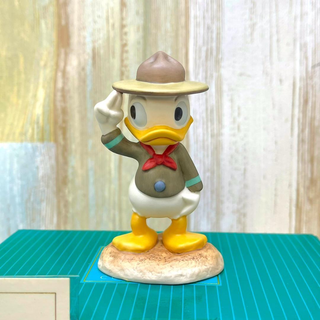 レア★WDCC ドナルドダック ドナルドの少年団長 ボーイスカウト フィギュア