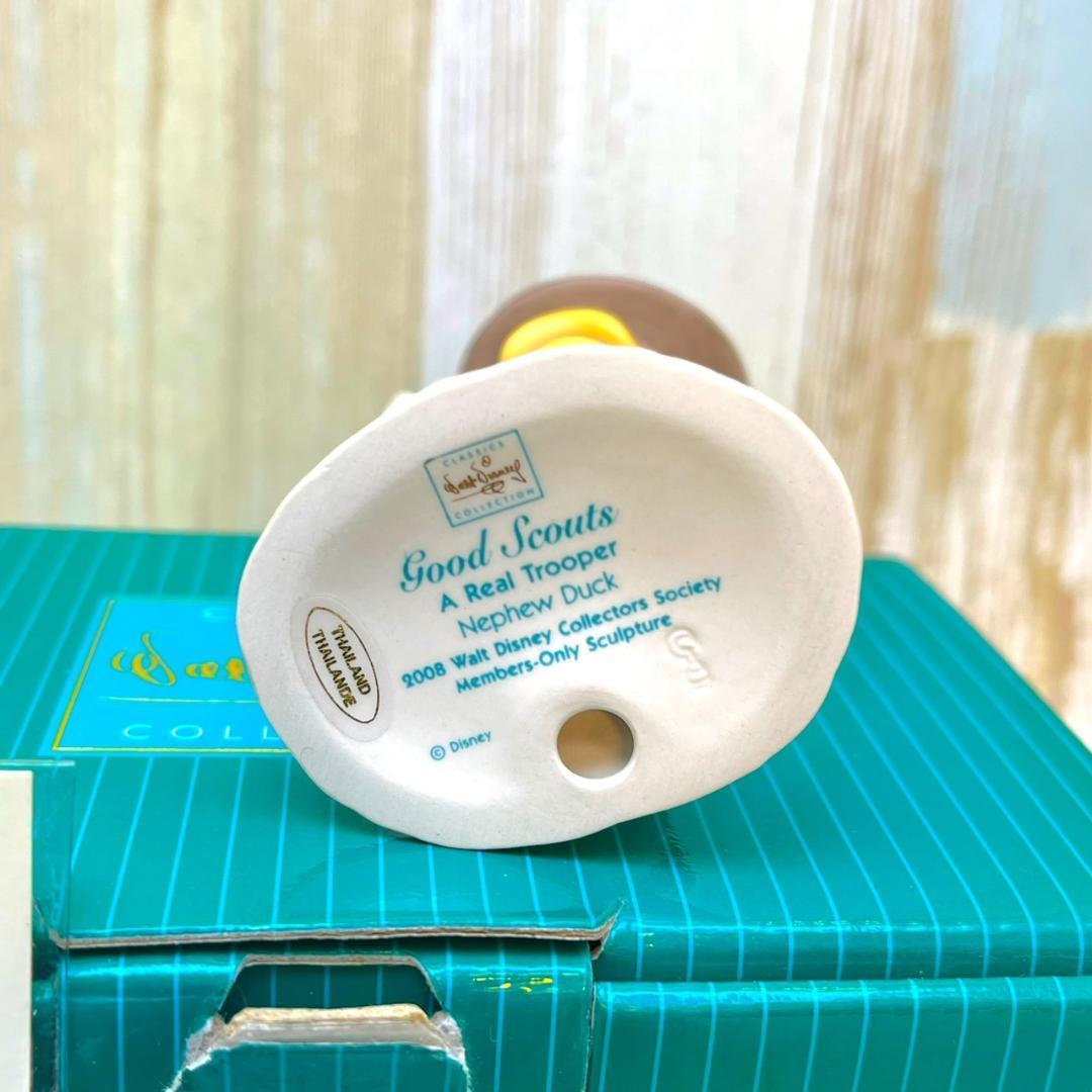 レア★WDCC ドナルドダック ドナルドの少年団長 ボーイスカウト フィギュア