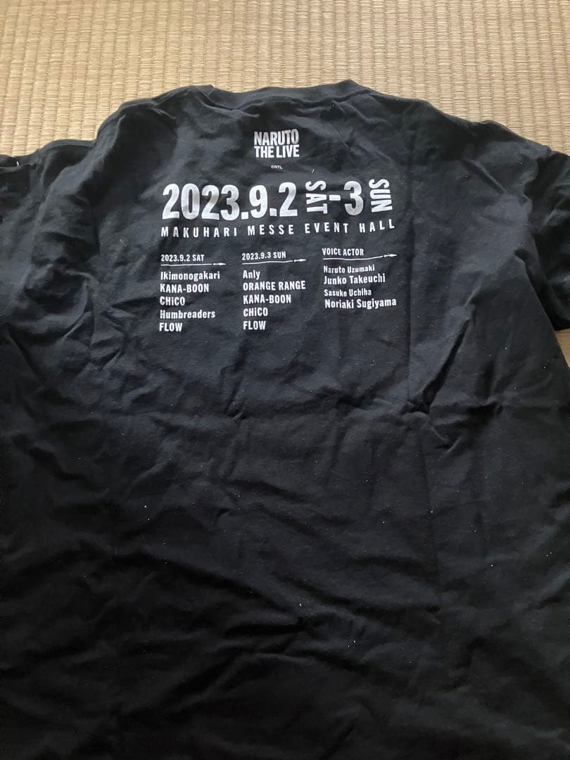 今日の24時まで限定NARUTOLive プレミアムシート限定グッズ　バラ売り可