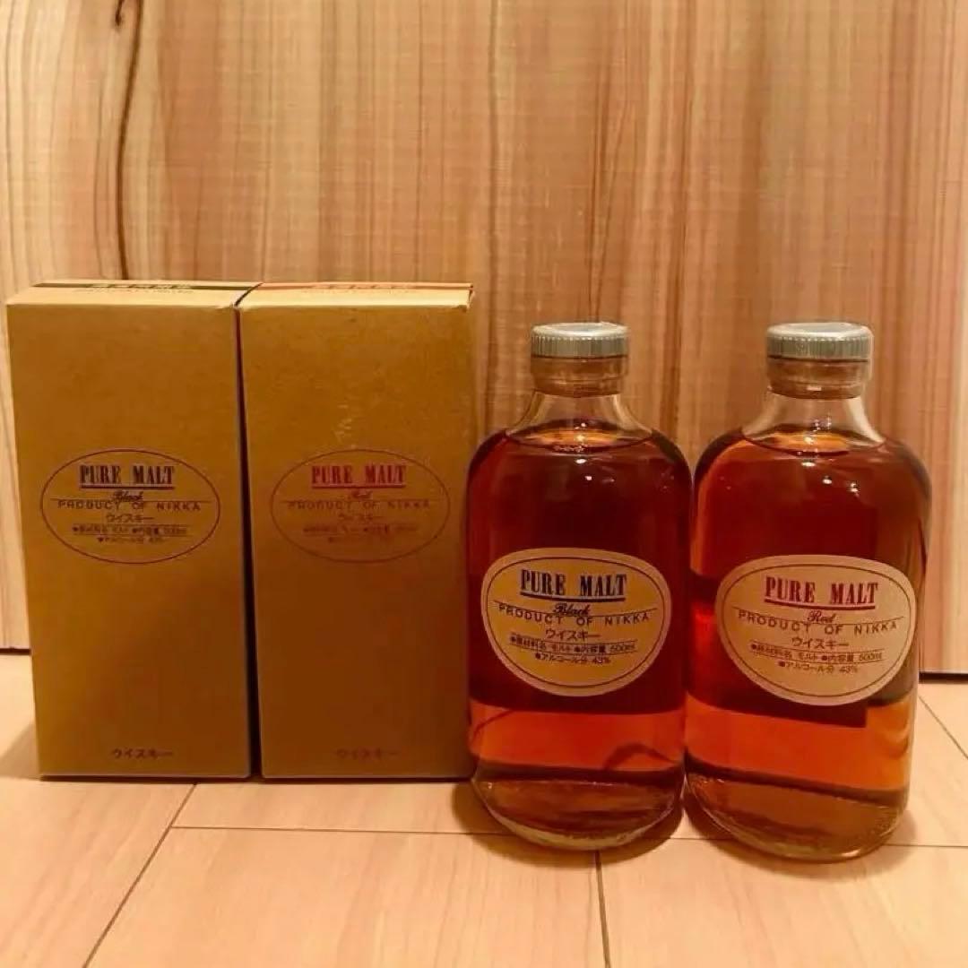 PURE MALT ウイスキー 2本セット
