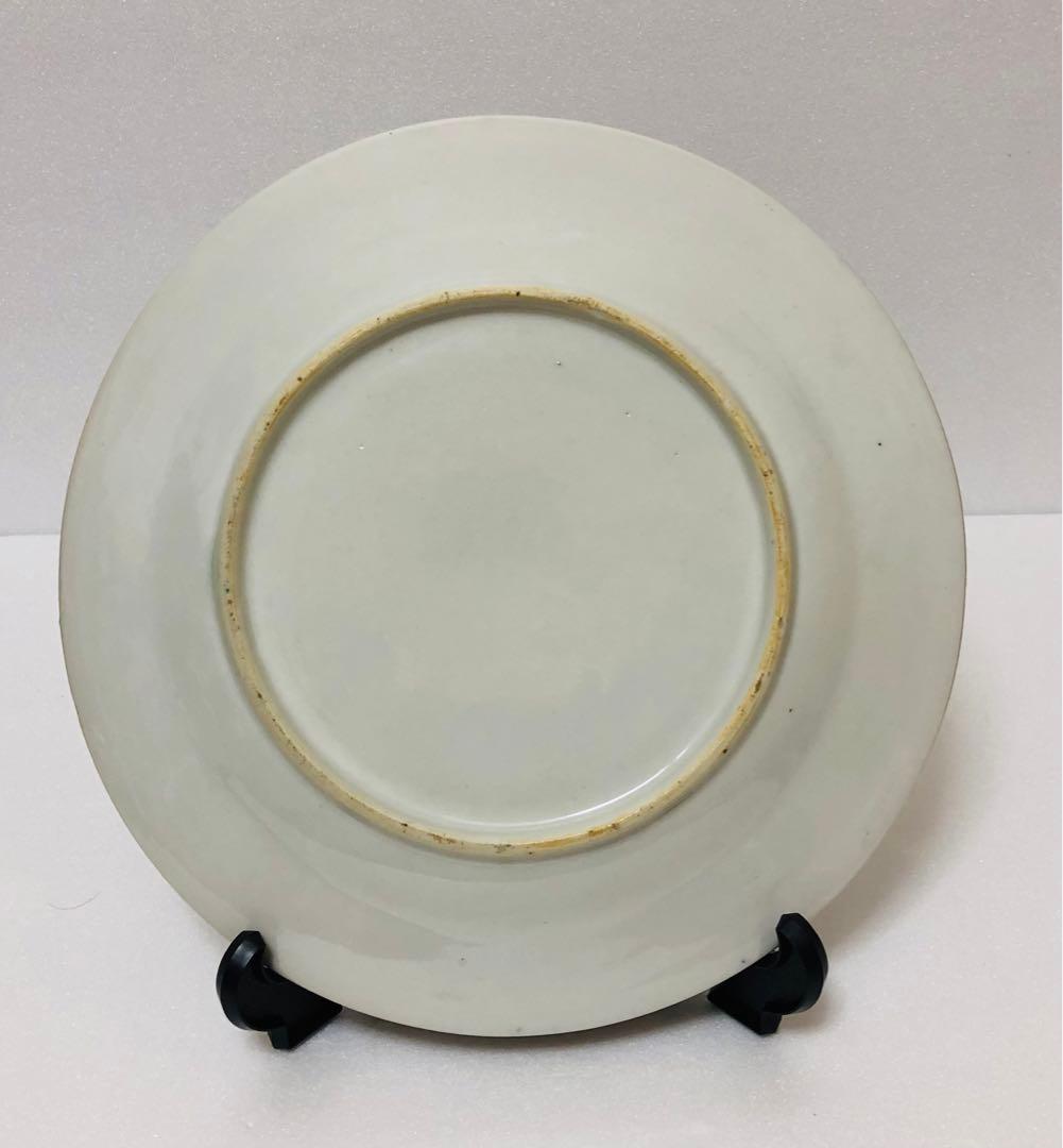 18時迄限定割引 明治香蘭社 有田焼 オールド 香蘭社 染錦上絵金彩秋草文8寸皿