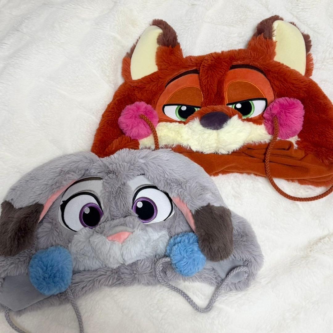 ズートピア ファンキャップ ニック ジュディ2個セット