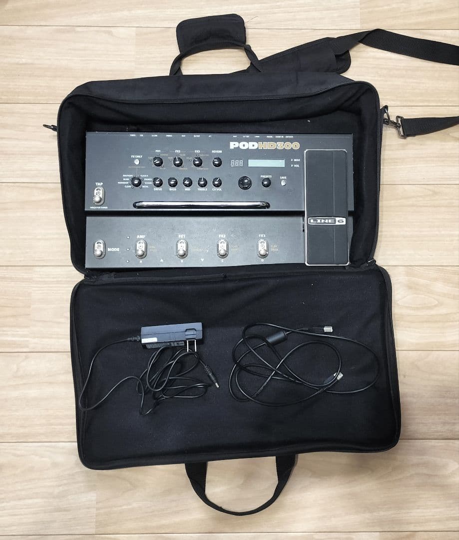 ギター line6 pod hd300
