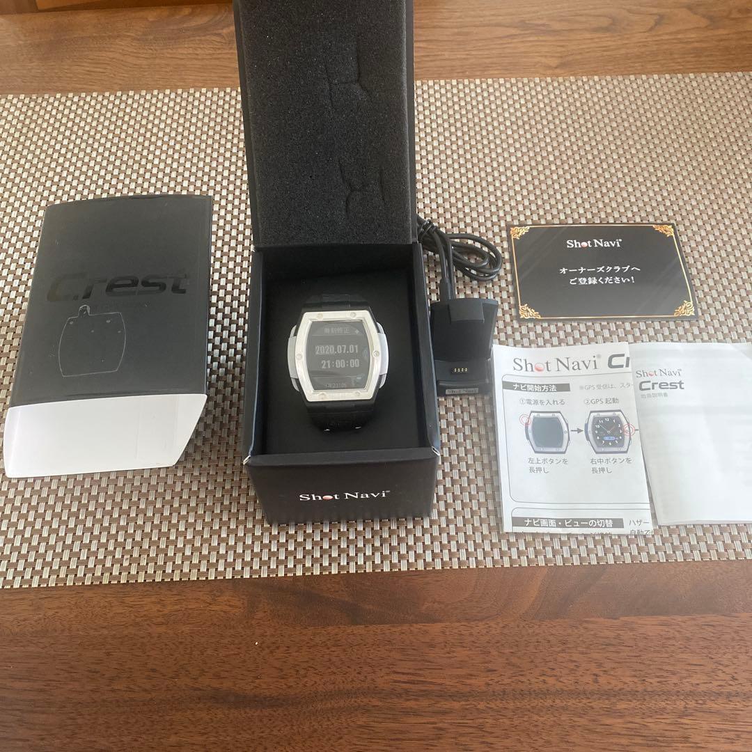 Shot Navi Crest 腕時計型ゴルフナビ