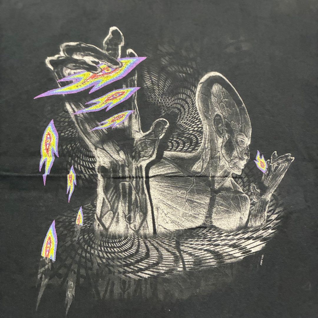 s*p様 神フェード TOOL anvil トゥール バンド Tシャツ 半袖 L