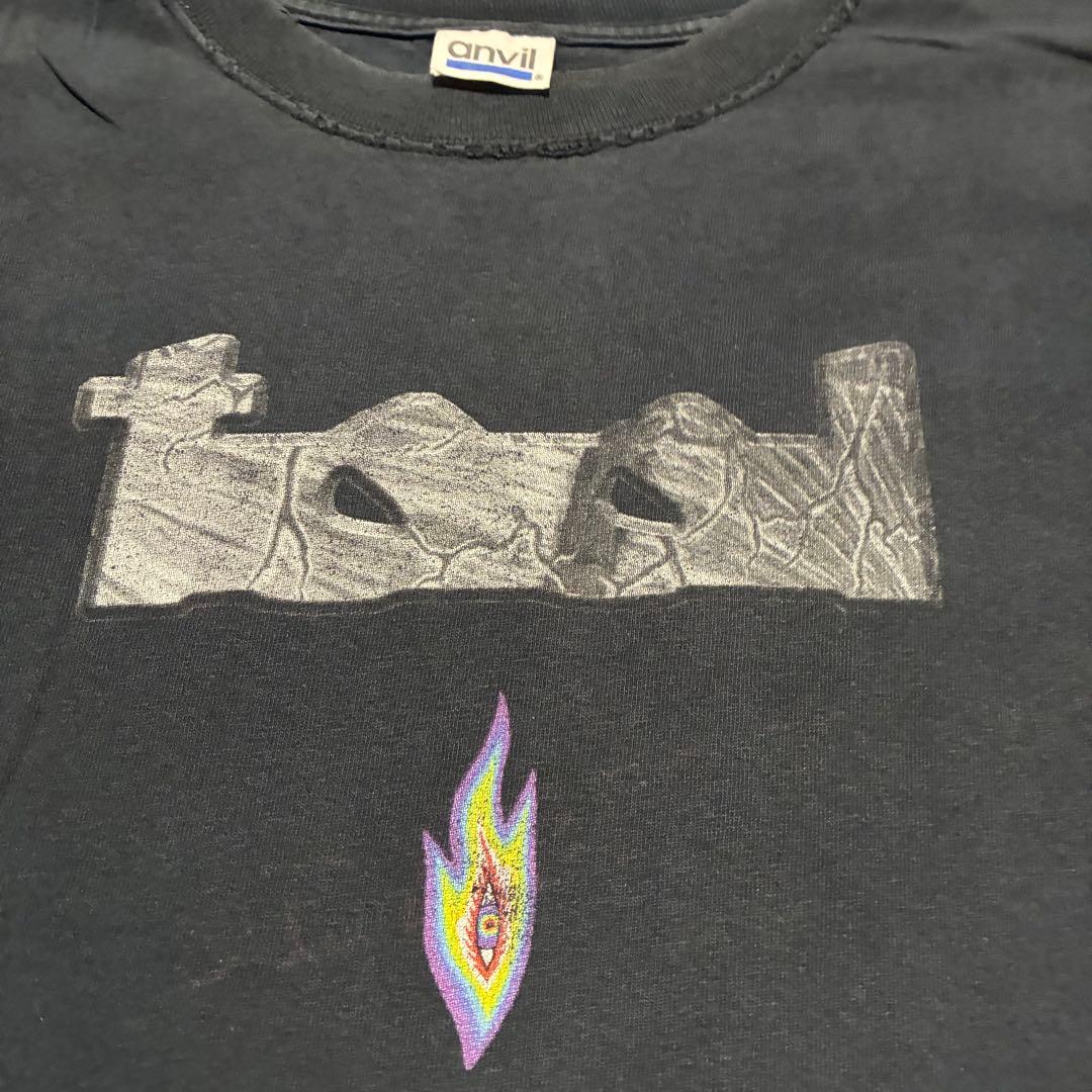 s*p様 神フェード TOOL anvil トゥール バンド Tシャツ 半袖 L