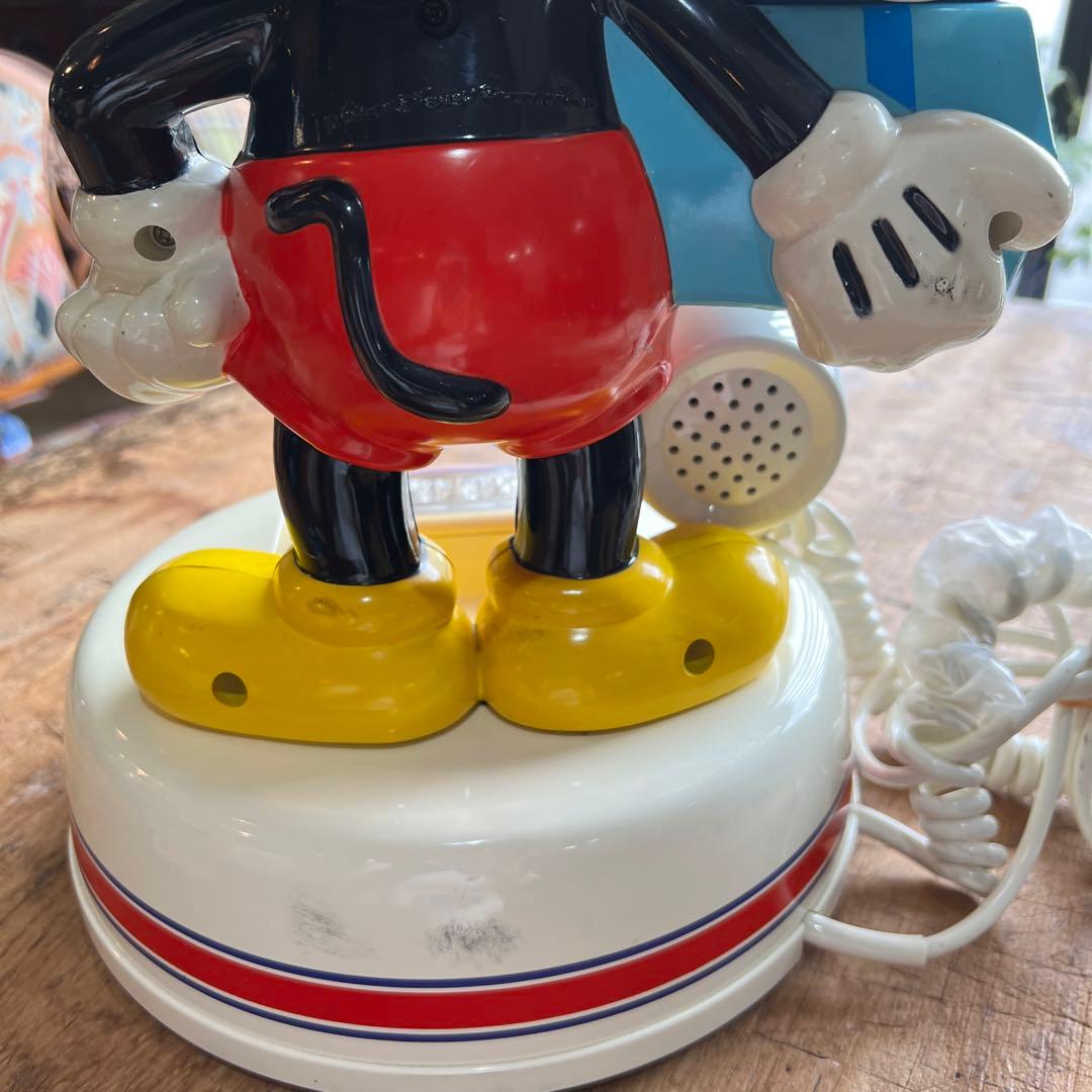 tomomiヴィンテージDisney ディズニー　ミッキーマウス　電話機