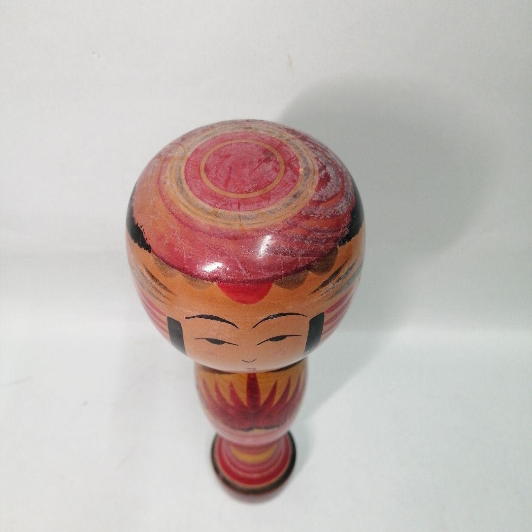 赤だるま　伝統こけし　３個セット　伝統工芸品