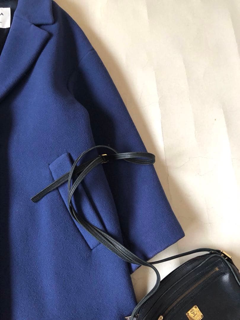 ユナイテッドアローズ上質カシミヤブレンドゆったりチェスターコート♪イタリア製生地