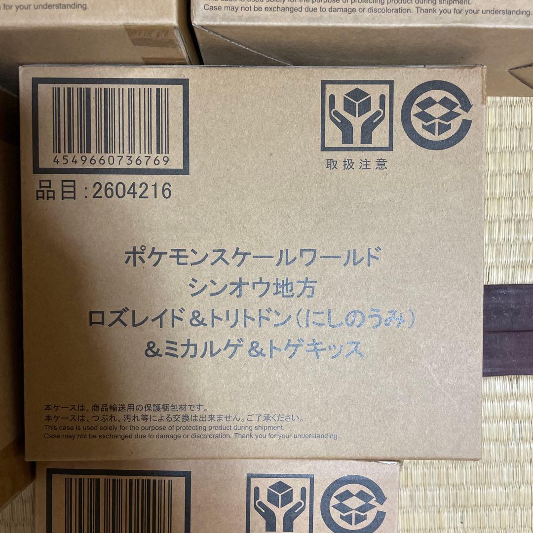 ポケモンスケールワールド　シンオウ地方　セット