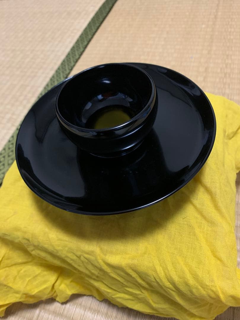 黒色 茶道具用器具 木箱付き