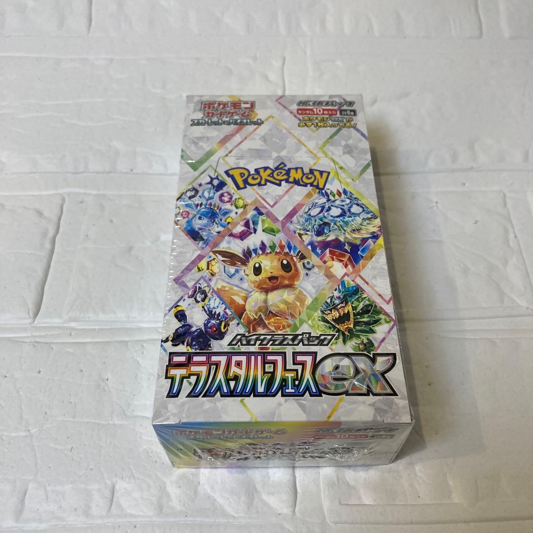 新品・未開封　シュリンク付き　ポケモンカードテラスタルフェスEX 1ボックス