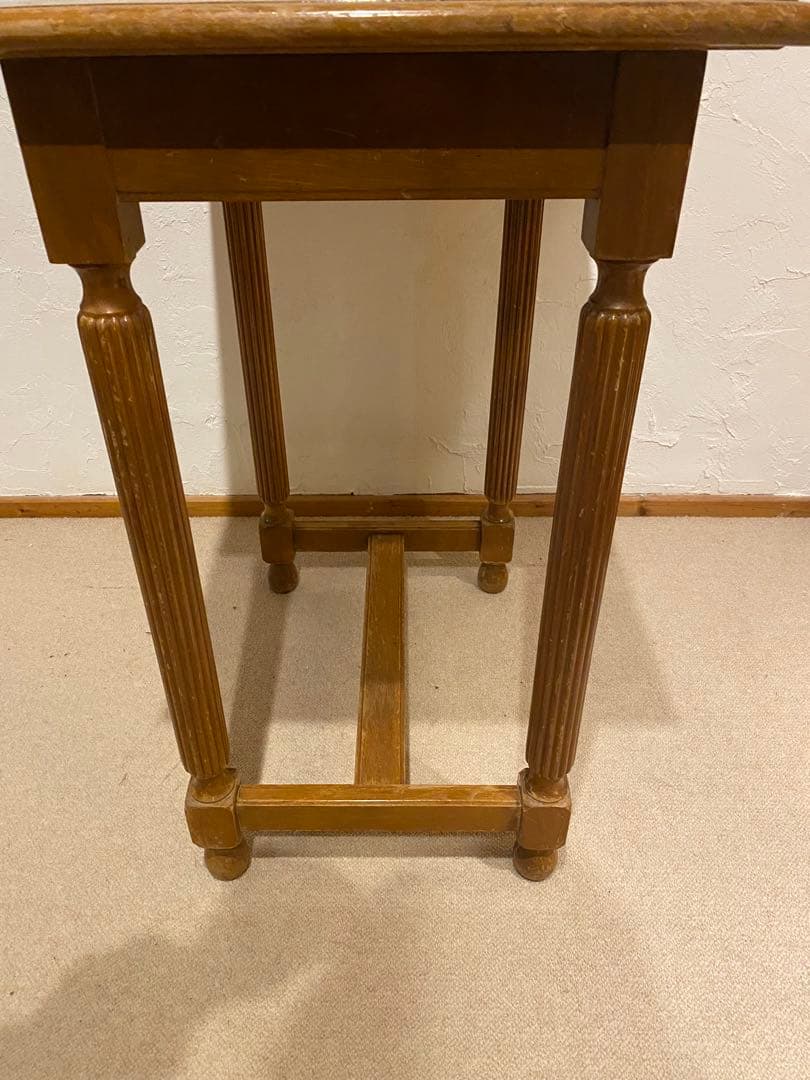 -antique-古道具 シャビー フレンチ テーブル 木製 ヴィンテージ