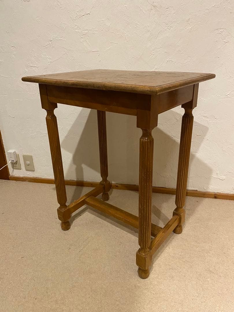 -antique-古道具 シャビー フレンチ テーブル 木製 ヴィンテージ