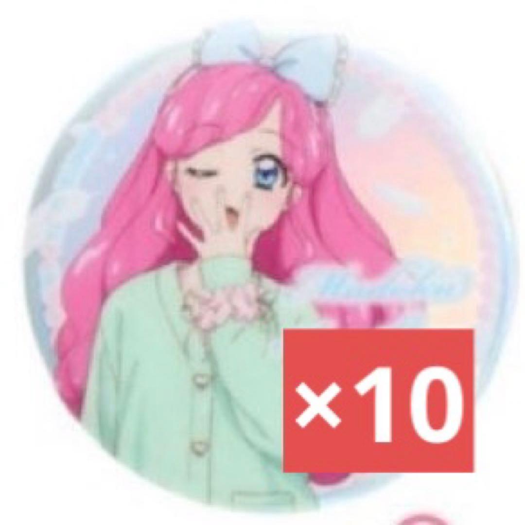 アイカツ エンジェリーシュガー マルイ 缶バッジ 天羽まどか