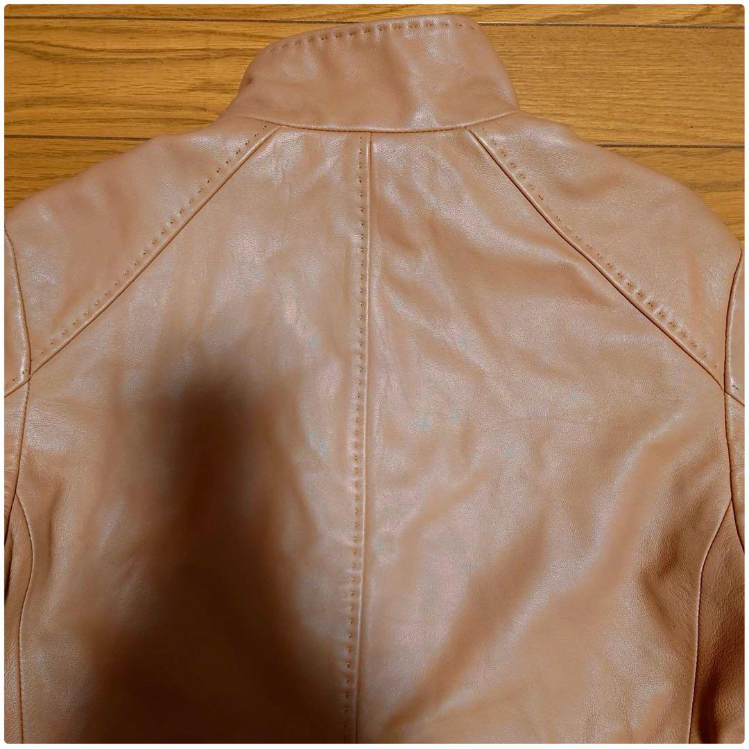 定価5.1万 メンズビギ 最高級ラムレザークロームタンニングジャケット 1/SM