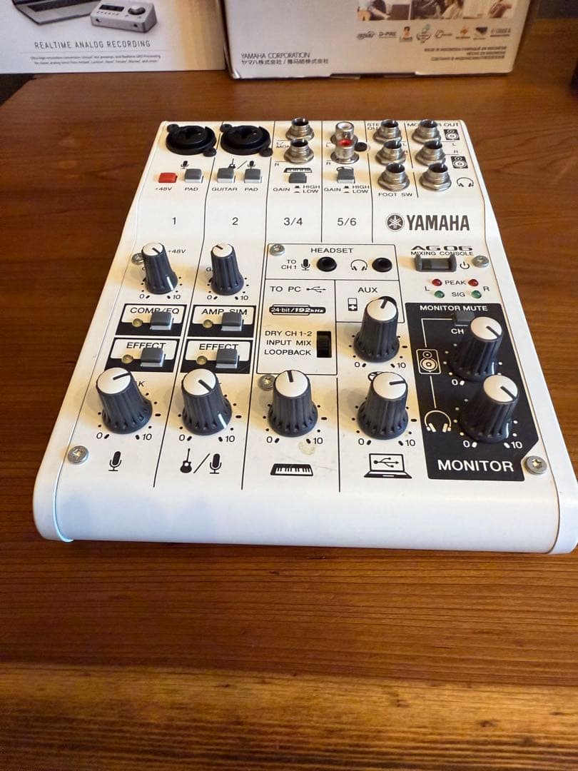 AG06 YAMAHA オーディオインターフェース